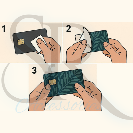 Ribbons of Strength Card Protector Sticker, Overlay, Decorative Only