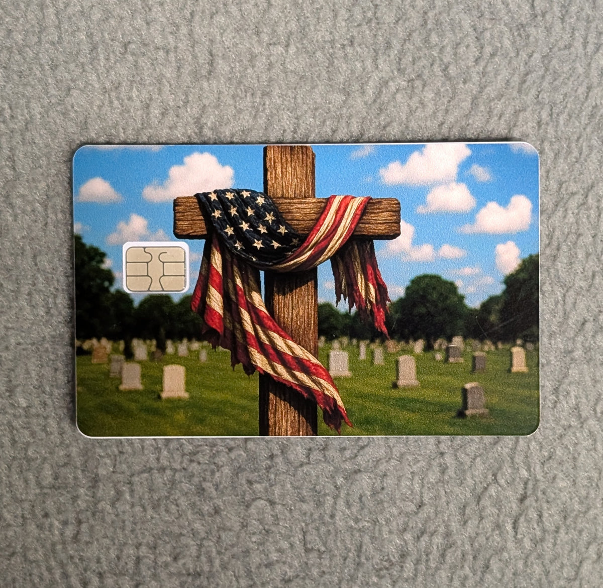 Fallen but not Forgotten Card Protector Sticker, Overlay, Decorative Only