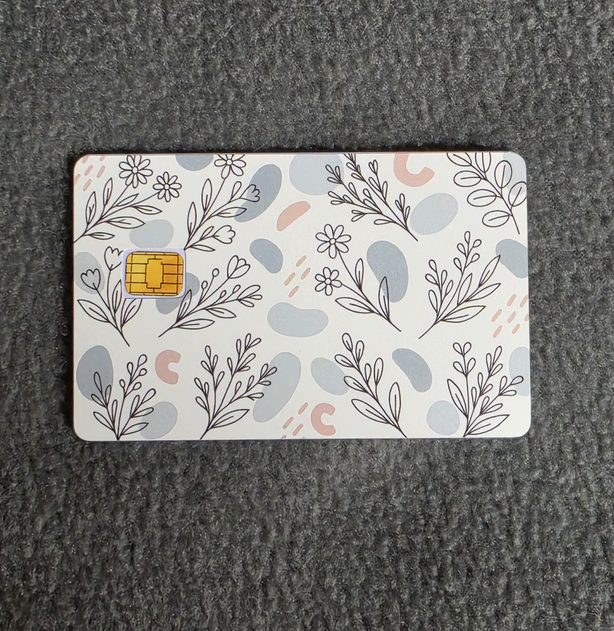 Simplicity Card Protector Sticker, Overlay, Decorative Only