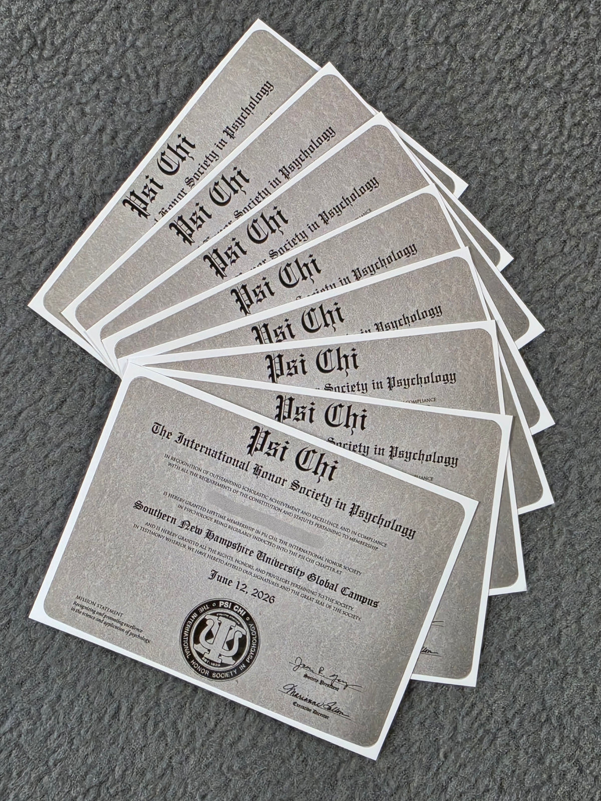 Mini Diploma / Certificate Stickers, Keepsake, Decoration