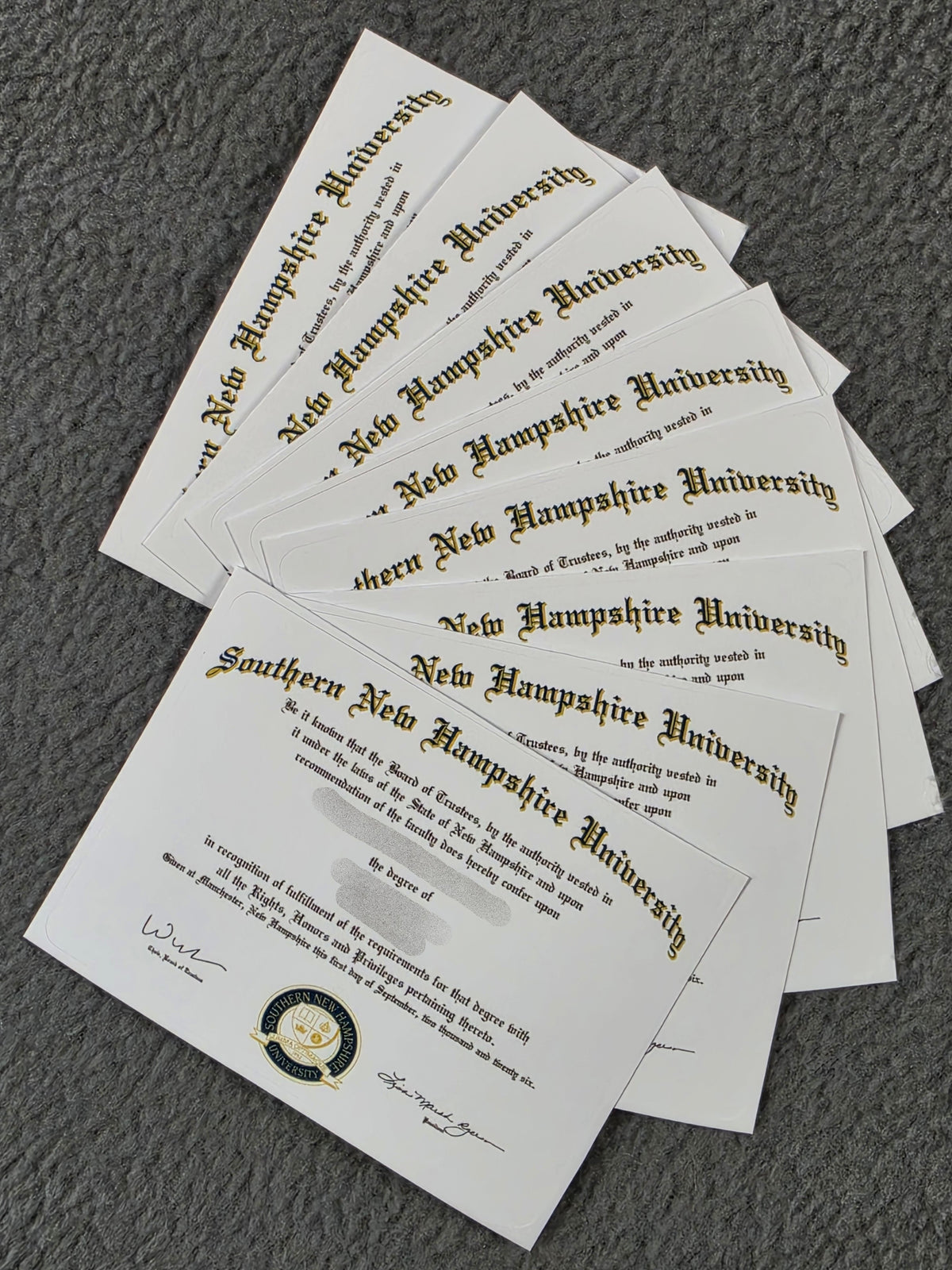 Mini Diploma / Certificate Stickers, Keepsake, Decoration