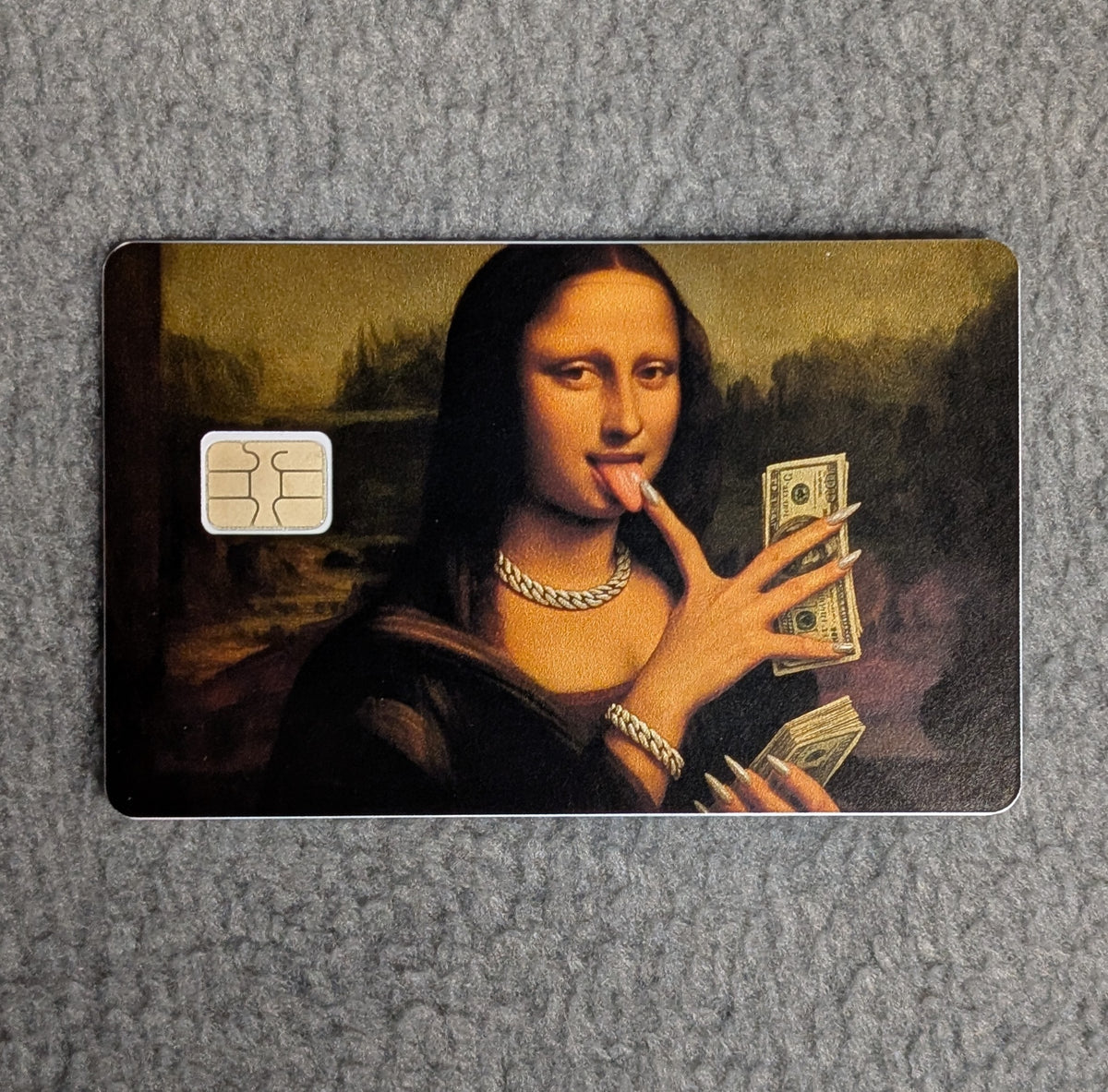 Mo Money Card Protector Sticker, Overlay, Decorative Only
