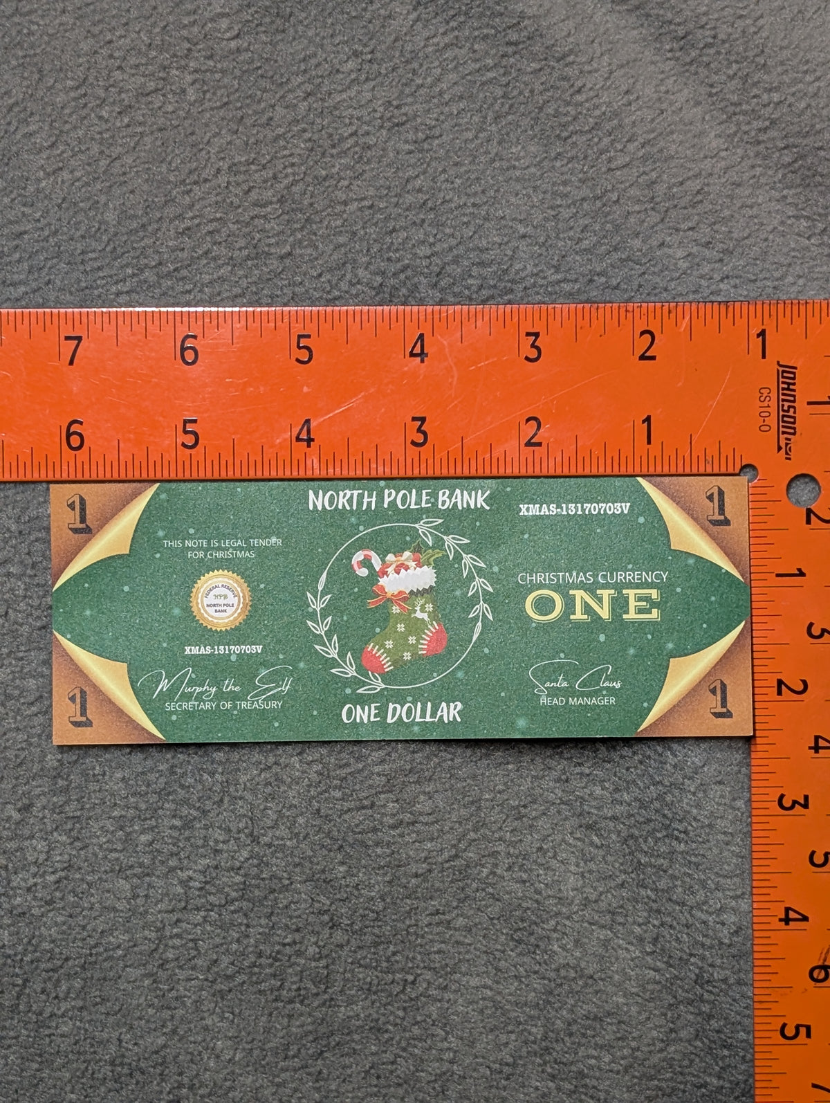 White Santa Evidence Kit