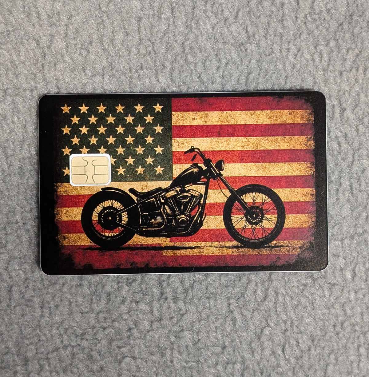 All American Rider Card Protector Sticker, Overlay, Decorative Only