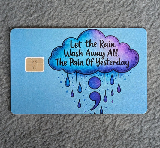 Your Story Continues Card Protector Sticker, Overlay, Decorative Only
