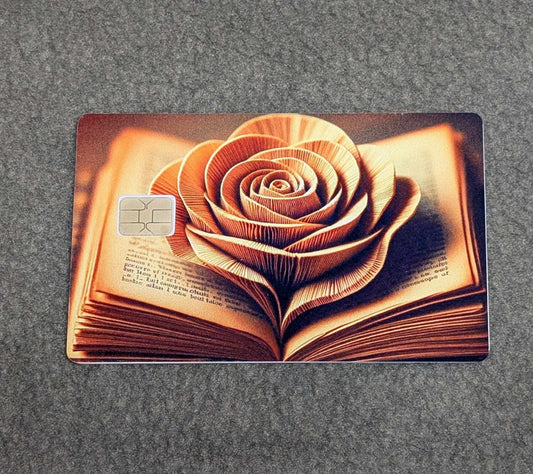 Beauty within Card Protector Sticker, Overlay, Decorative Only