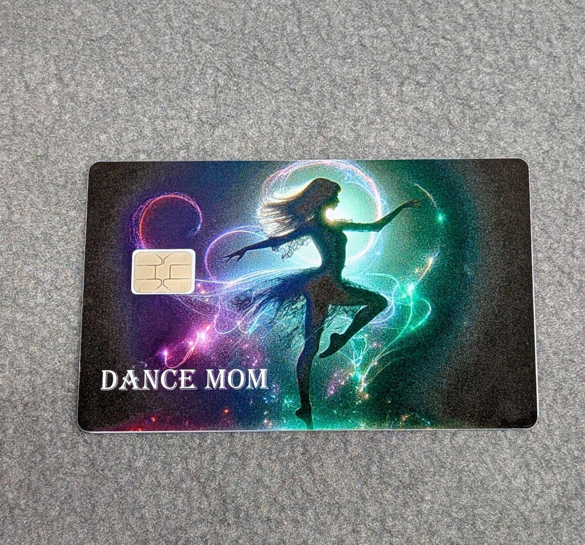Dance Mom  Card Protector Sticker, Overlay, Decorative Only