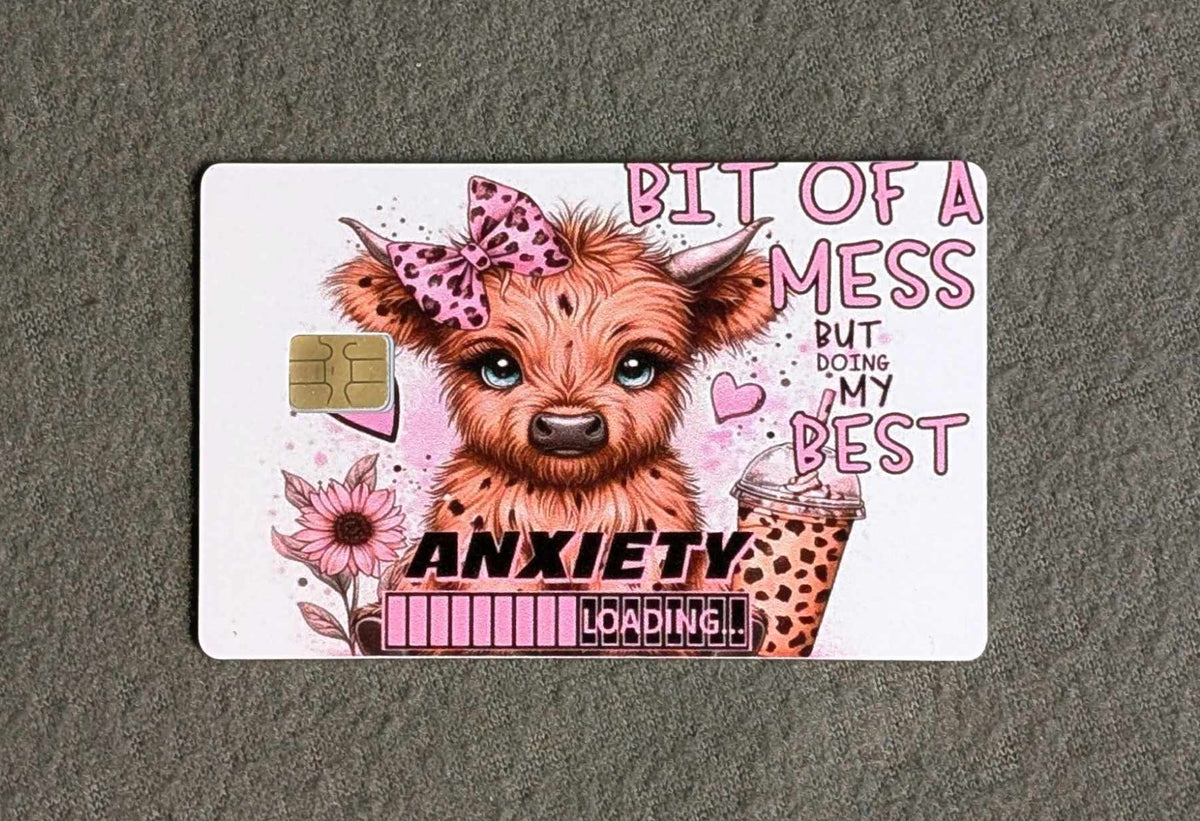 Doing my Best Card Protector Sticker, Overlay, Decorative Only