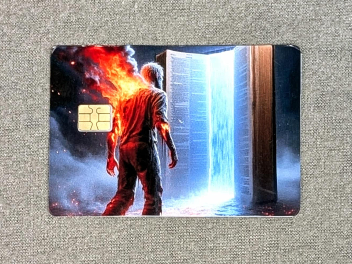 Going into the Light Card Protector Sticker, Overlay, Decorative Only