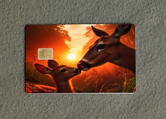 Mother Love Card Protector Sticker, Overlay, Decorative Only