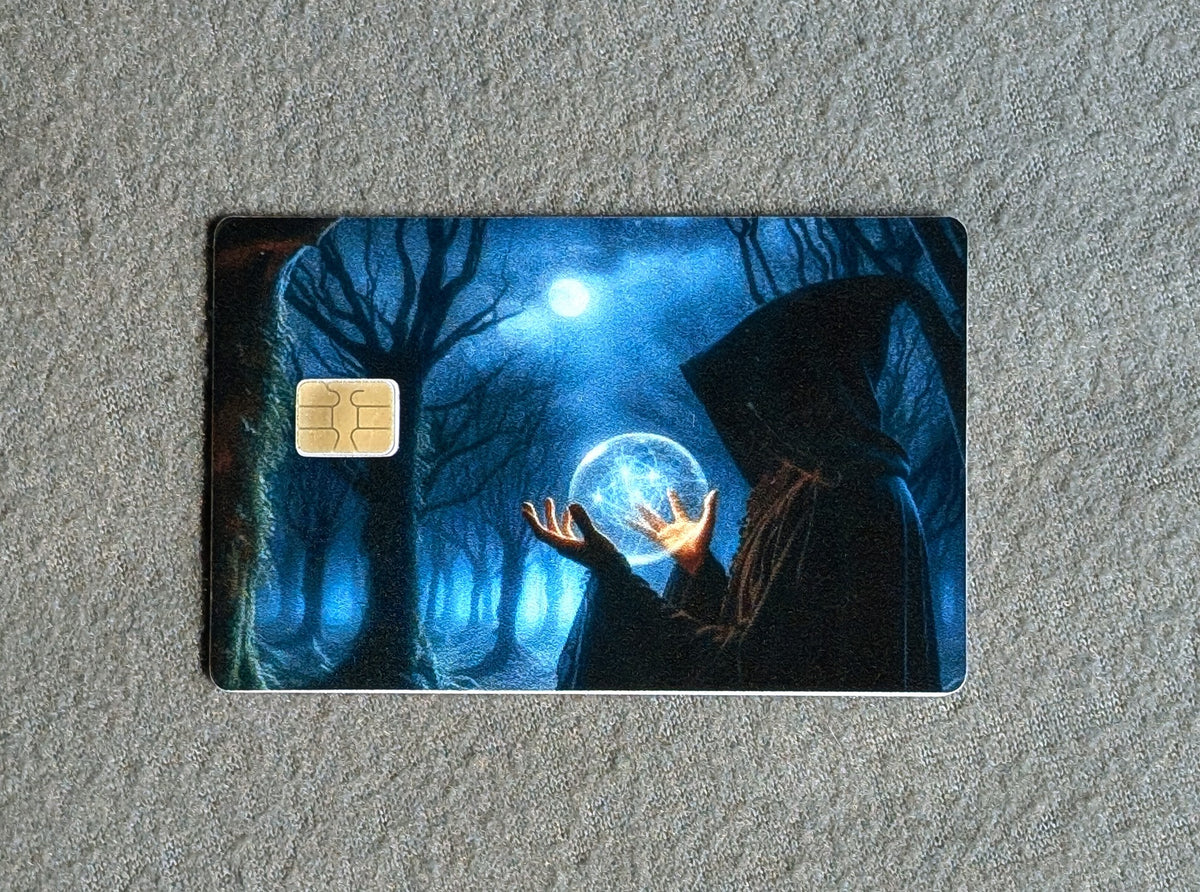 Spell Bound Card Protector Sticker, Overlay, Decorative Only