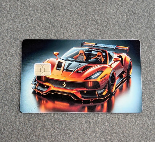 SpiderCard Protector Sticker, Overlay, Decorative Only