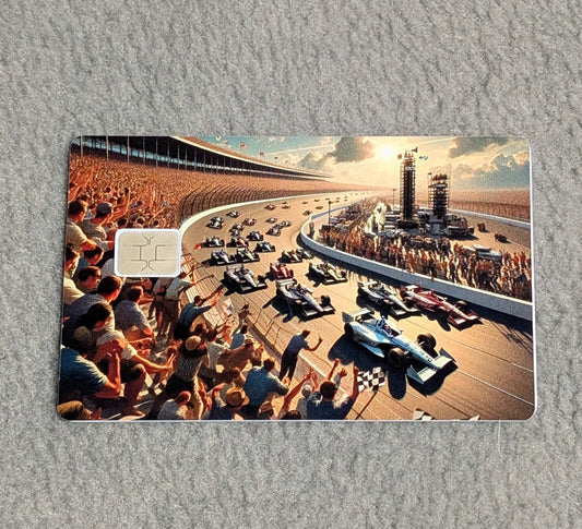 Fortune Race Card Protector Sticker, Overlay, Decorative Only