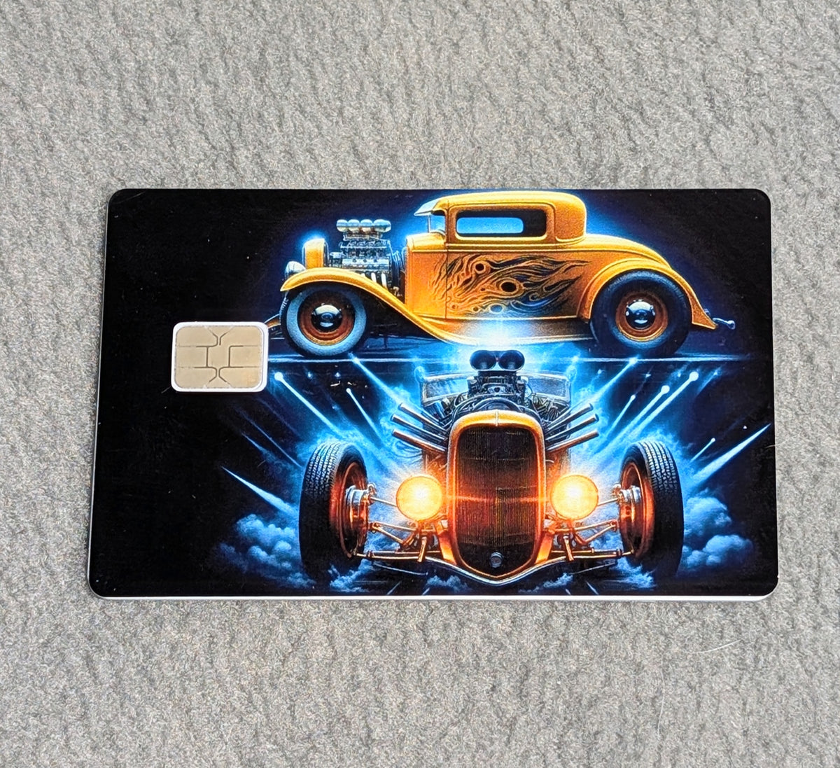 Old Time Ride Card Protector Sticker, Overlay, Decorative Only