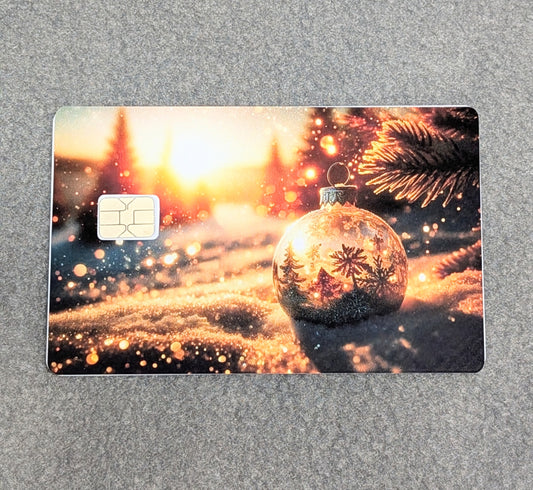 Glistening Card Protector Sticker, Overlay, Decorative Only