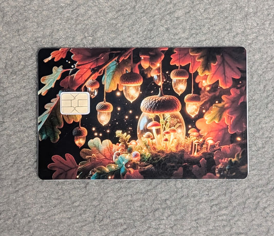 Acorn Light  Card Protector Sticker, Overlay, Decorative Only