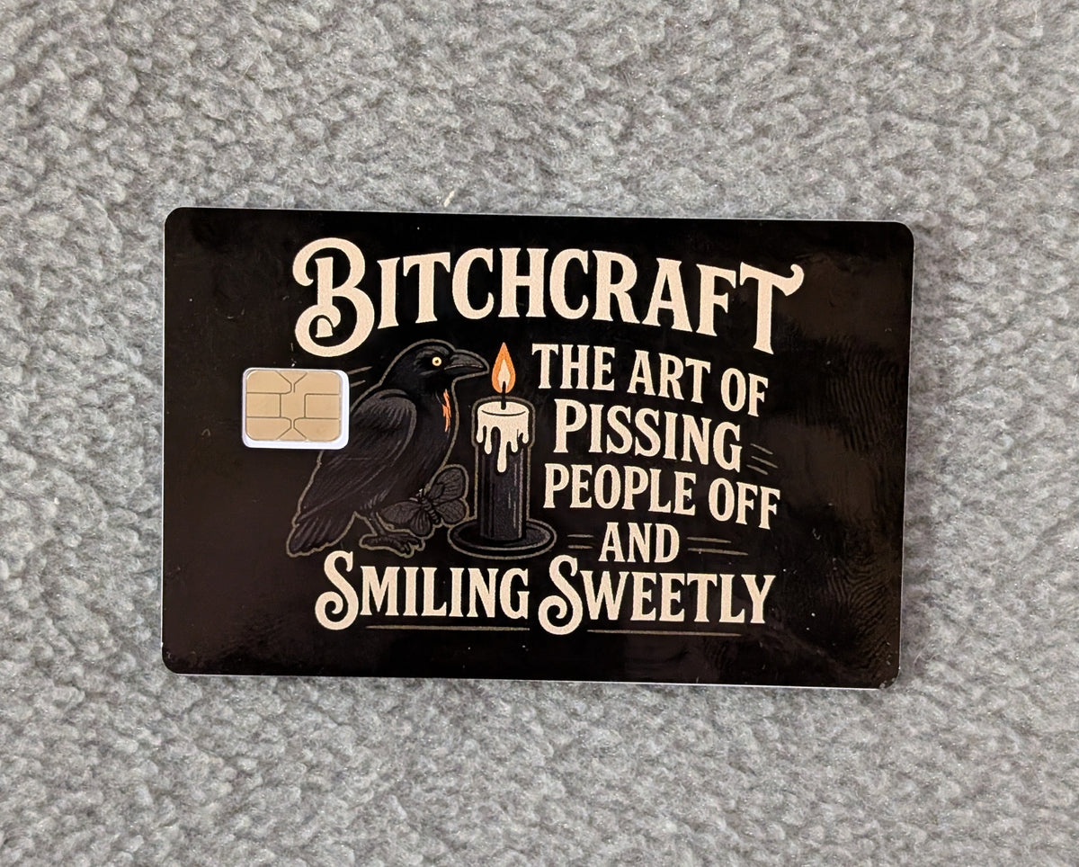 Craft Practice Card Protector Sticker, Overlay, Decorative Only