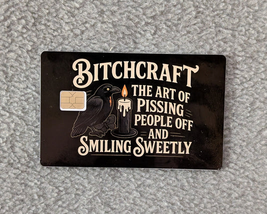 Craft Practice Card Protector Sticker, Overlay, Decorative Only