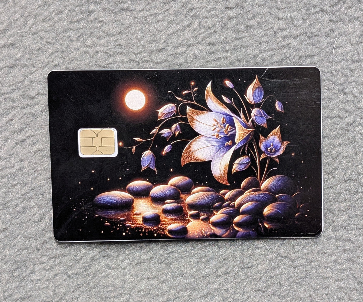 Beauty in Darkness Card Protector Sticker, Overlay, Decorative Only