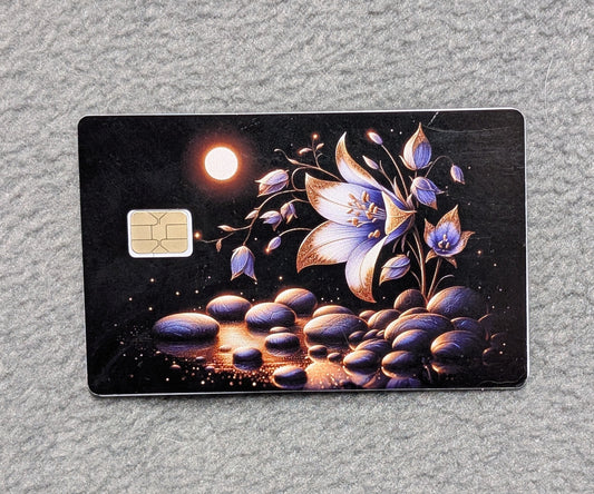 Beauty in Darkness Card Protector Sticker, Overlay, Decorative Only