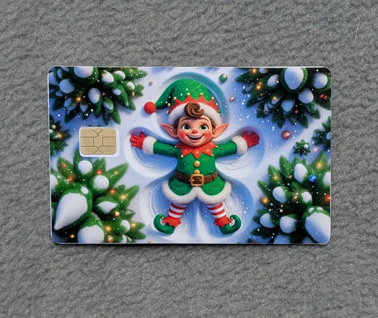 Lil Elf Card Protector Sticker, Overlay, Decorative Only