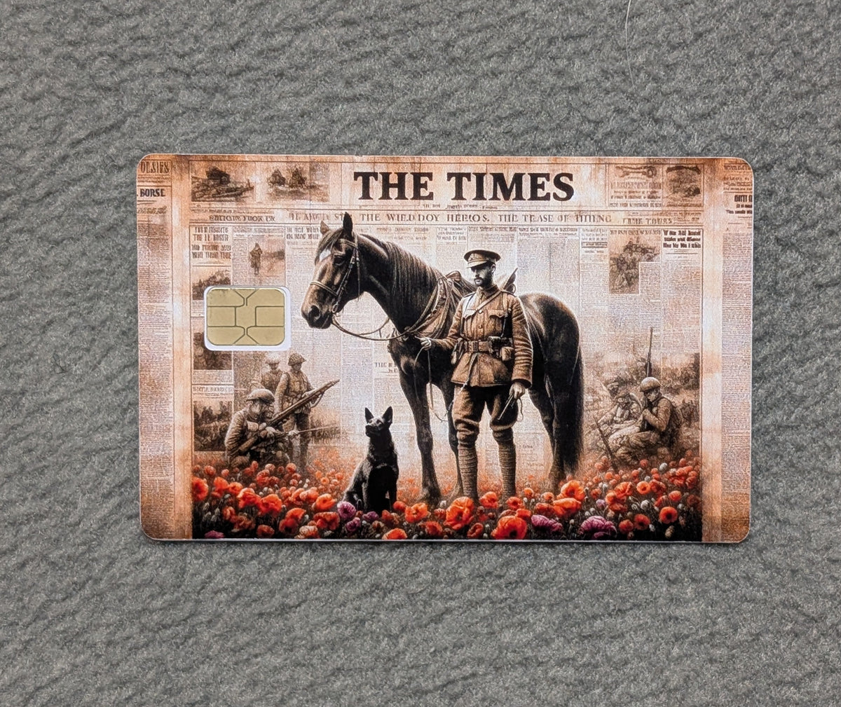 Old Time Card Protector Sticker, Overlay, Decorative Only