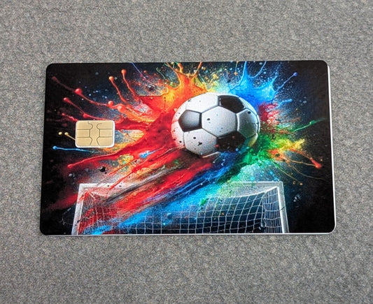 Soccer Card Protector Sticker, Overlay, Decorative Only