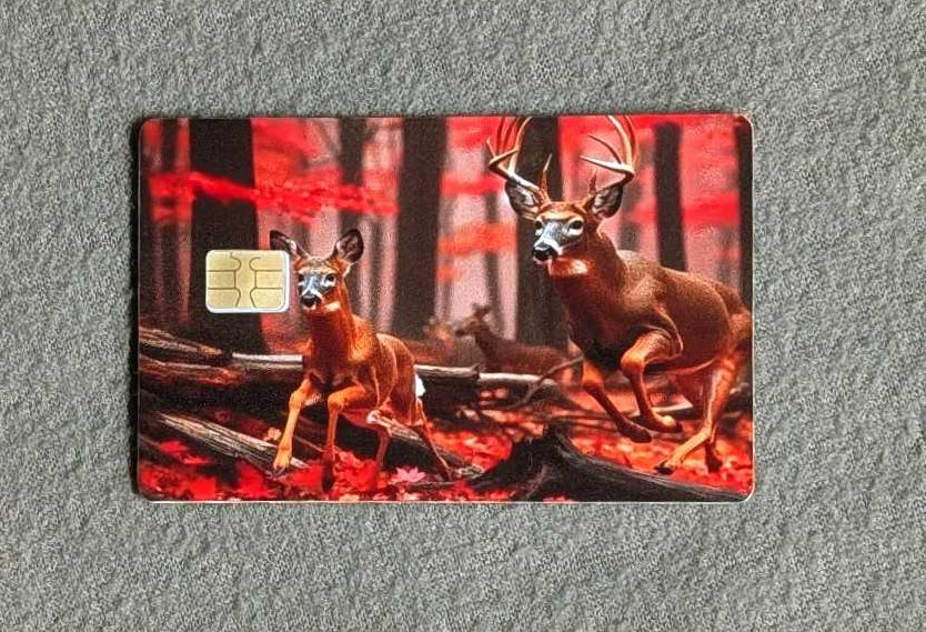 The Chase Card Protector Sticker, Overlay, Decorative Only