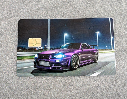 Skyline  Card Protector Sticker, Overlay, Decorative Only