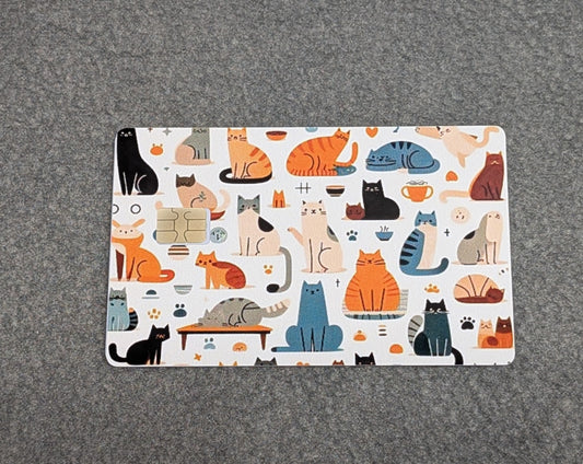 Pspspsps Card Protector Sticker, Overlay, Decorative Only